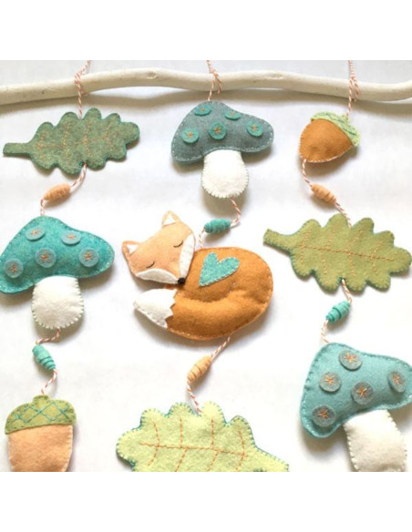 DIY-Filzset verzauberter Wald