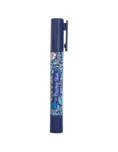 Temporärer Stoffklebestift - Kollektion blaue Blumen 2