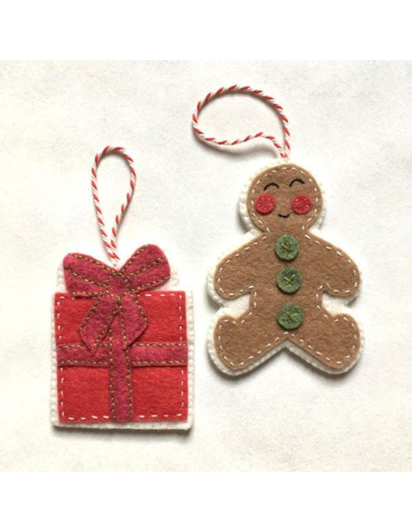DIY-Filzset Frohe Weihnachten