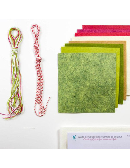 DIY-Filzset Frohe Weihnachten