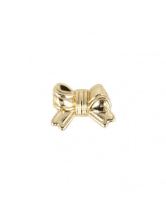 Metallknopf Knoten - Gold