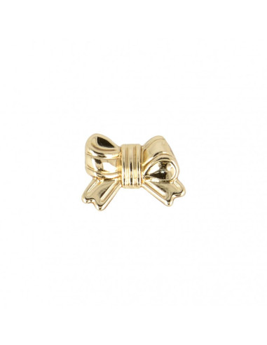 Metallknopf Knoten - Gold