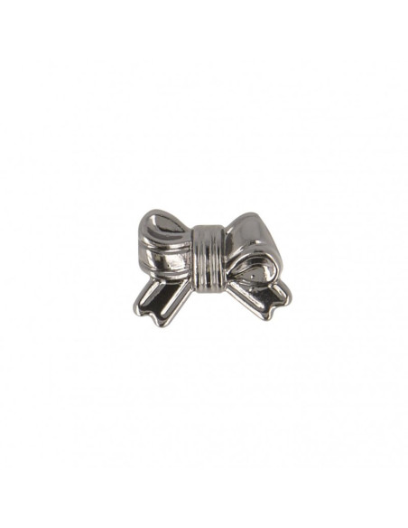 Metallknopf Knoten - Schwarz