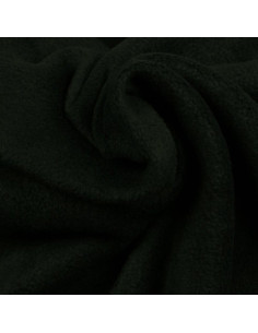 Fleece-Stoff - Schwarz