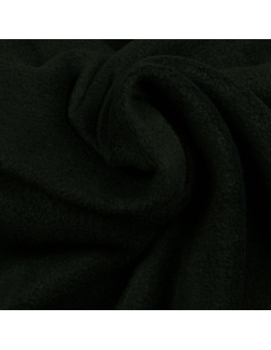 Fleece-Stoff - Schwarz