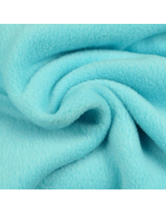 Fleece-Stoff - Türkisblau