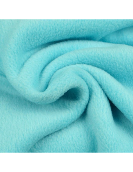 Fleece-Stoff - Türkisblau