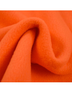 Fleece-Stoff - Kürbis