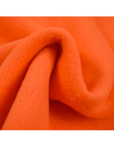 Fleece-Stoff - Kürbis