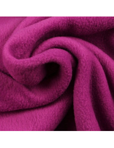 Fleece-Stoff - Cassis