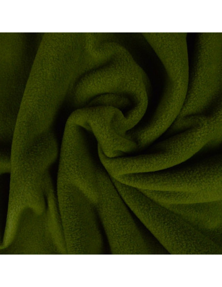 Fleece-Stoff - Militärgrün