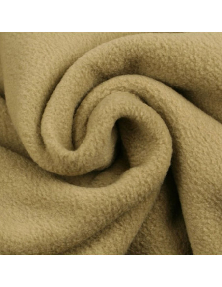 Fleece-Stoff - Maulwurf