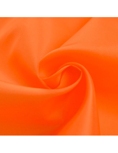Futter aus Pongé, erste Wahl - Orange