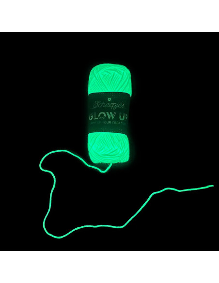 Scheepjes Glow Up Leuchtgarn-Set mit 10 Fäden