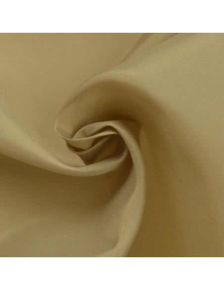 Futter aus Pongé, erste Wahl - Beige