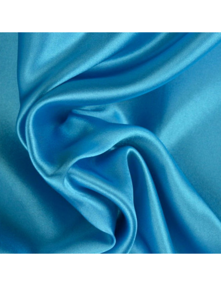 Deluxe satinierte Futter - Ozeanblau