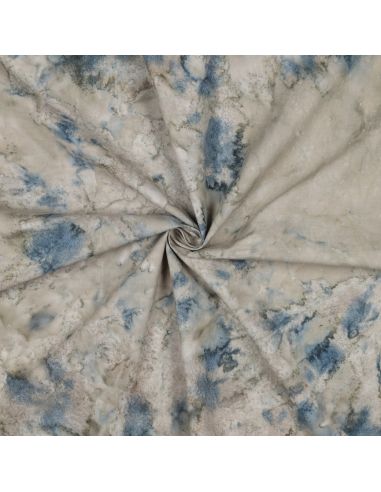 Batik-Baumwollstoff Solia - Beige