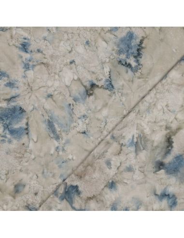 Batik-Baumwollstoff Solia - Beige