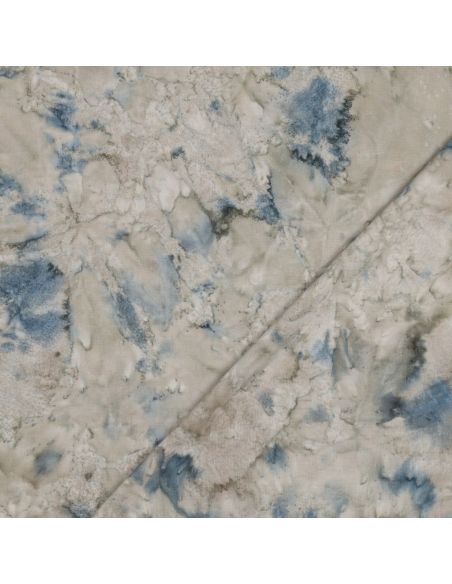 Batik-Baumwollstoff Solia - Beige