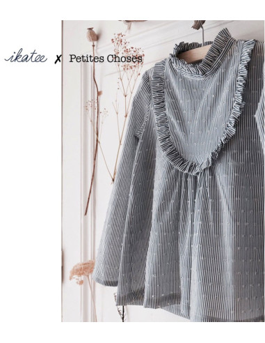Kleid-, Blusen- oder T-Shirt-Schnittmuster Ida Mum - Ikatee