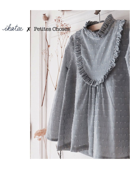 Kleid-, Blusen- oder T-Shirt-Schnittmuster Ida Mum - Ikatee