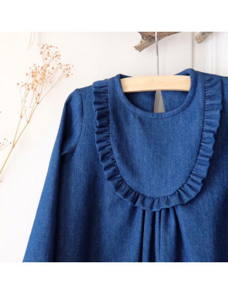 Kleid-, Blusen- oder T-Shirt-Schnittmuster Ida Mum - Ikatee