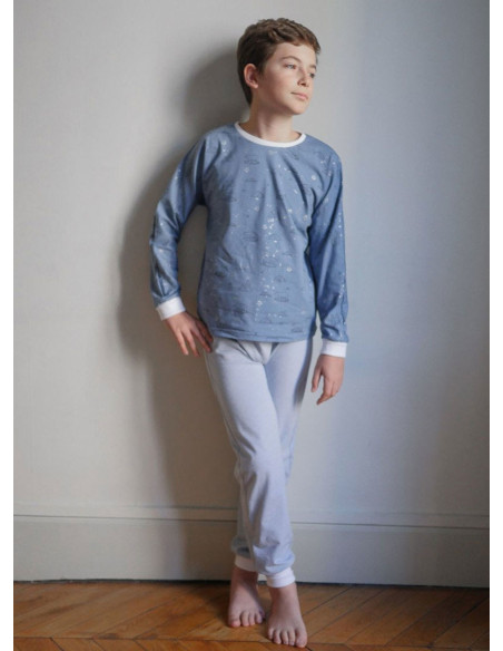 Unisex Pyjama-Schnittmuster Sacha - Ikatee