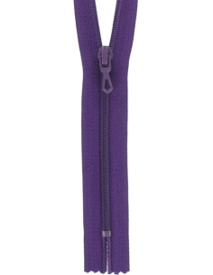Nylon-Reißverschluss - Dunkelviolett