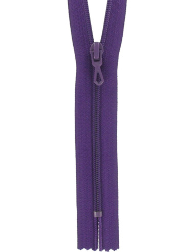 Nylon-Reißverschluss - Dunkelviolett