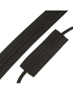 Elastisch mit Kordel - Schwarz