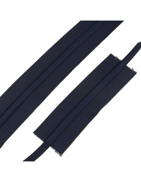 Elastisch mit Kordel - Marineblau