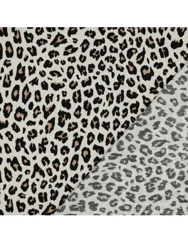 Wildes Viskose-Leinen-Gewebe - Beige