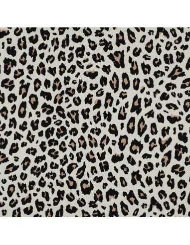 Wildes Viskose-Leinen-Gewebe - Beige