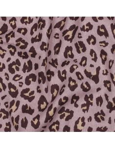 Wild Viskose-Leinen-Stoff - Mauve 2