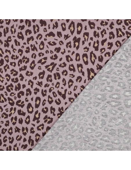 Wild Viskose-Leinen-Stoff - Mauve