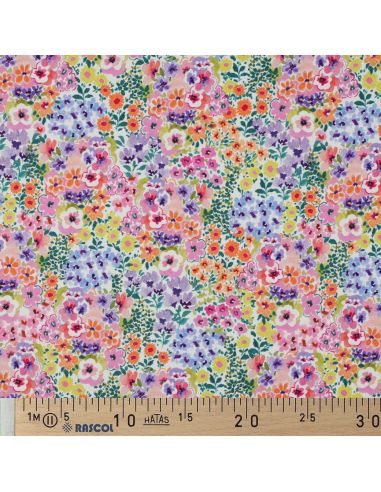 Bedruckter Jersey-Stoff - Blumenfelder
