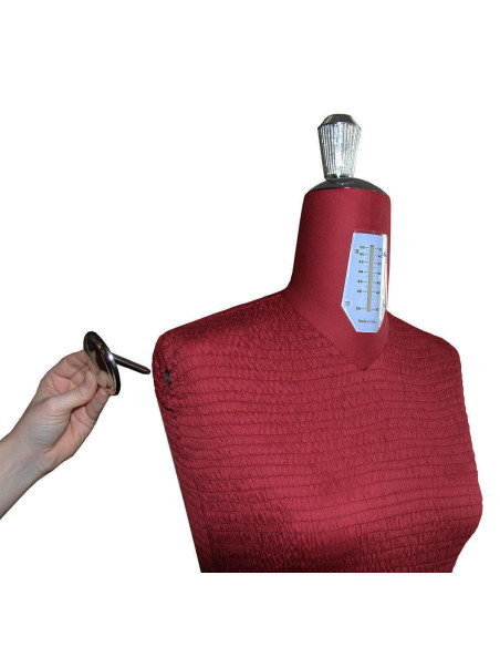 Hochwertige verstellbare Schneiderpuppe 38 / 50 mit Armen + Bauch