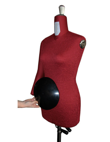 Hochwertige verstellbare Schneiderpuppe 38 / 50 mit Armen + Bauch