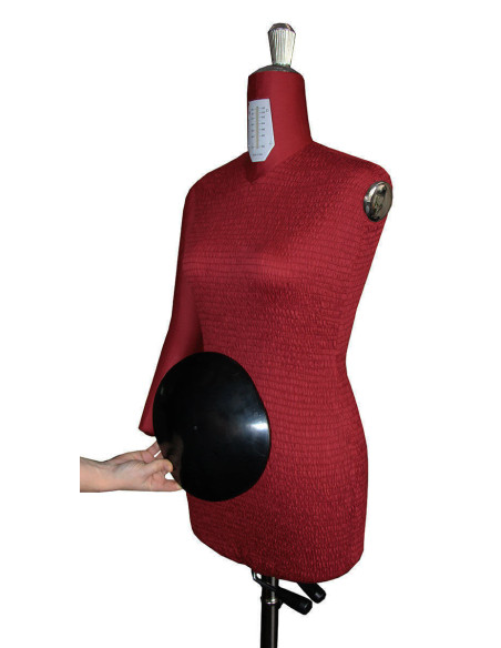 Hochwertige verstellbare Schneiderpuppe 38 / 50 mit Armen + Bauch
