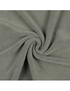 Mikrofleece-Stoff - Graugrün