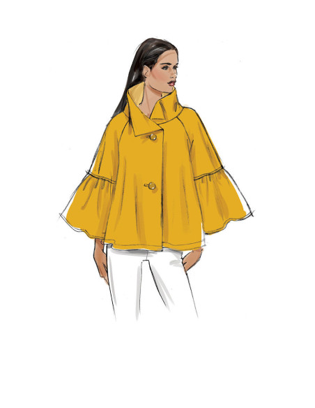 Oberteil-Schnittmuster - Vogue 9347
