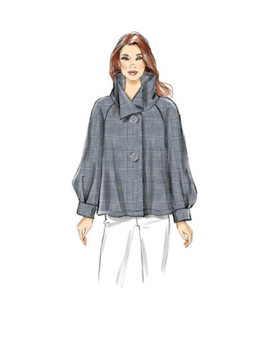 Oberteil-Schnittmuster - Vogue 9347