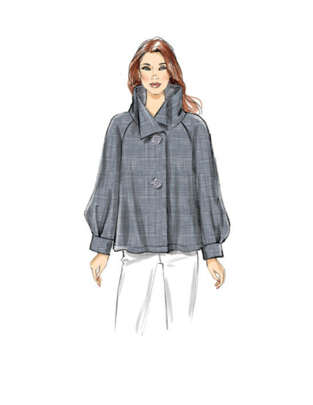 Oberteil-Schnittmuster - Vogue 9347
