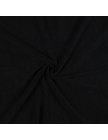 Mikrofleece-Stoff - Schwarz
