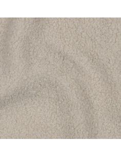 Doppelseitiger Teddy-Fleece-Stoff - Beige 2