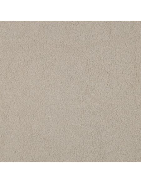 Doppelseitiger Teddy-Fleece-Stoff - Beige