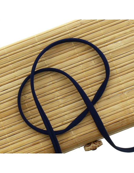 Lycra-Spaghettischnur 5 mm - Marineblau