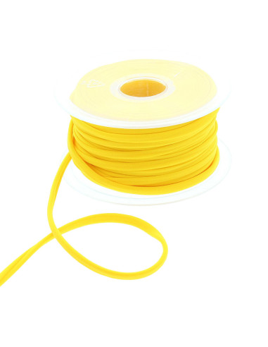 Lycra-Spaghettischnur 5 mm - Gelb