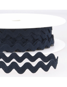 Serpentine - Kordel 13 mm - Dunkelmarineblau