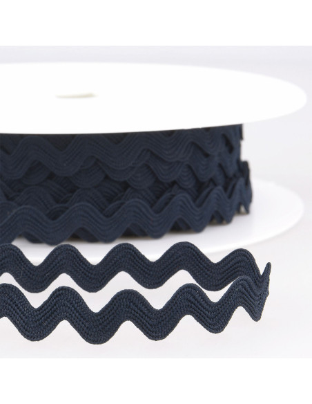 Serpentine - Kordel 13 mm - Dunkelmarineblau